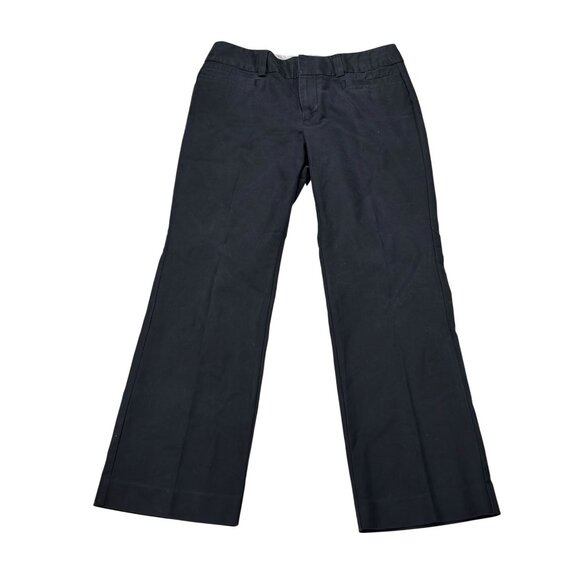 Gap Womens Curvy Black Bootcut Pants US 12 Regular Cotton/Spandex Blend - Picture 1 of 10